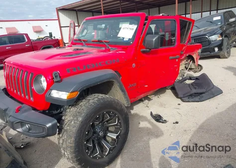2022 Jeep Wrangler Unlimited Rubicon z USA, uszkodzony, nr VIN 1C4HJXFN3NW161801